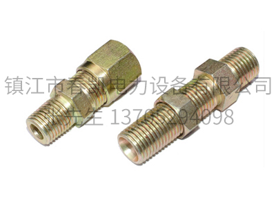 船用卡套隔壁接头